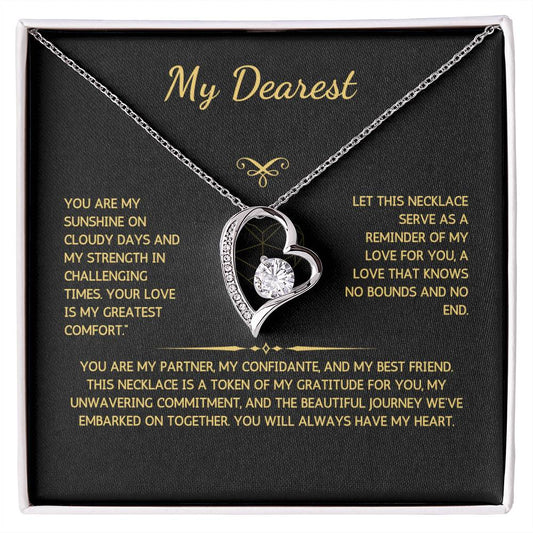 Eternelle Necklace - To My Wife- From Your Husband - WSWH221