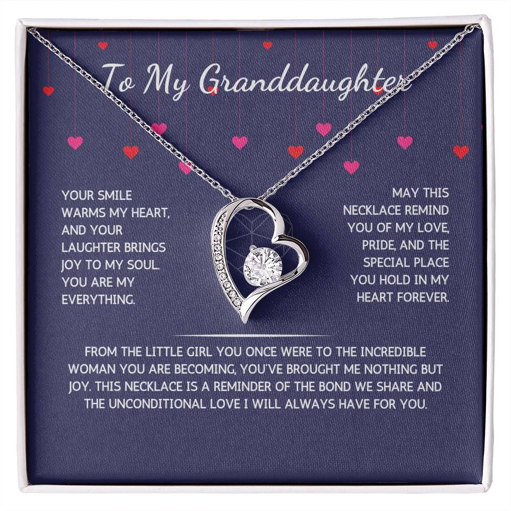 Eternelle Necklace - To My Granddaughter - From Grandmother - WSGDGM207