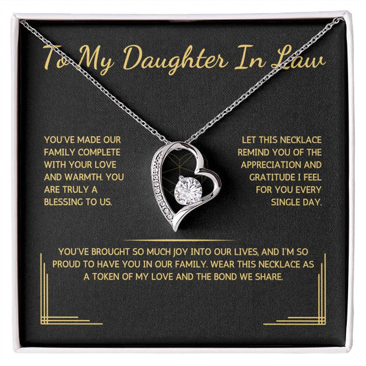 Eternelle Necklace - To My Daughter In Law - WSSDIL202