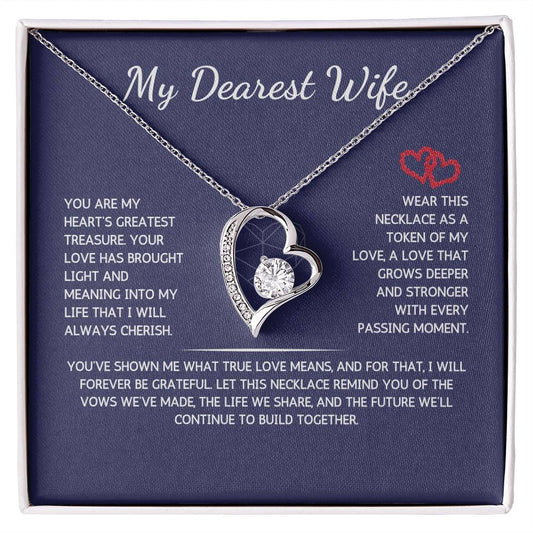 Eternelle Necklace - To My Wife- From Your Husband - WSWH228