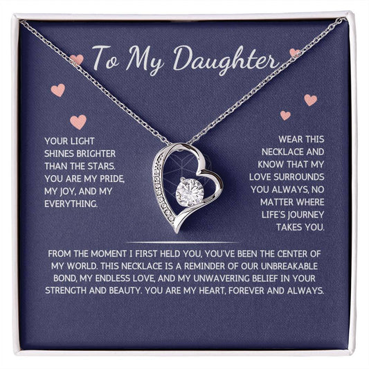 Eternelle Necklace - To My Daughter - From Mom - WSDM201