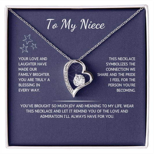 Eternelle Necklace - To My Niece From Your Aunt_Uncle - WSNAU216