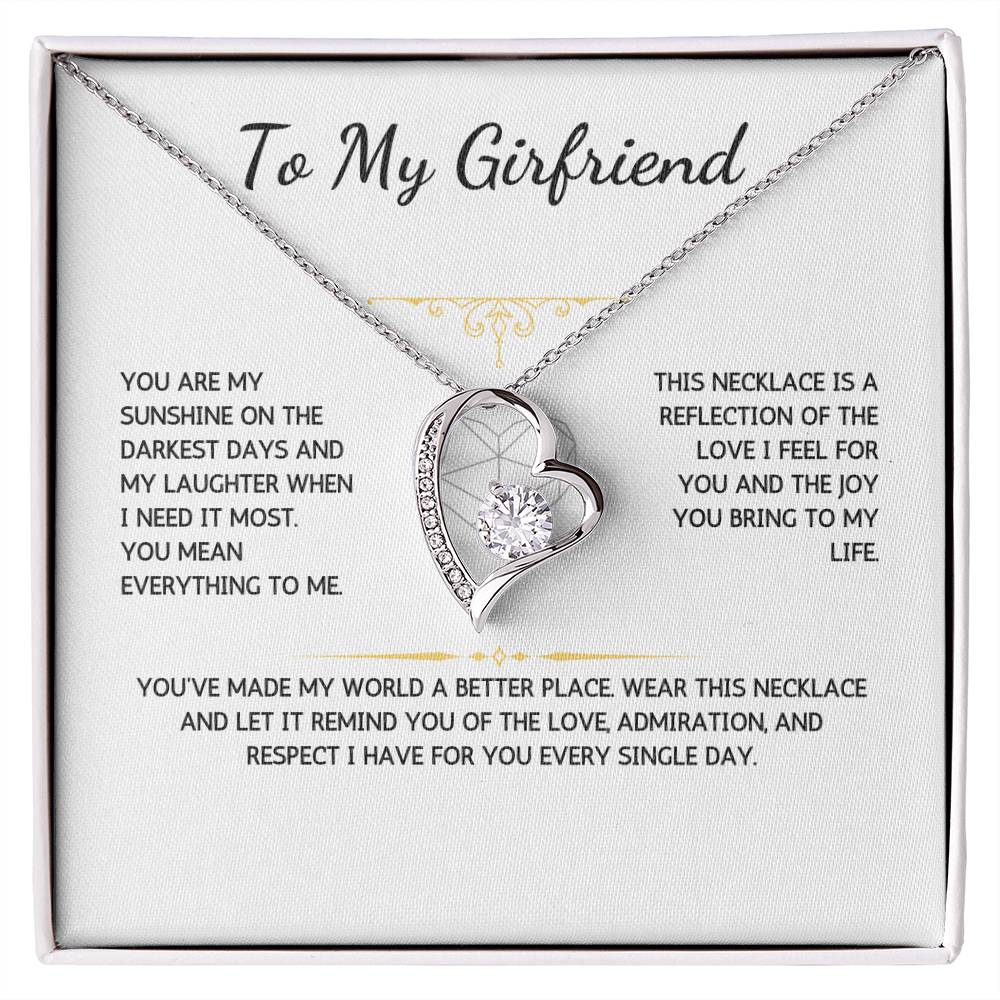 Eternelle Necklace - To My Girlfriend - From Your Boyfriend - WSGF203