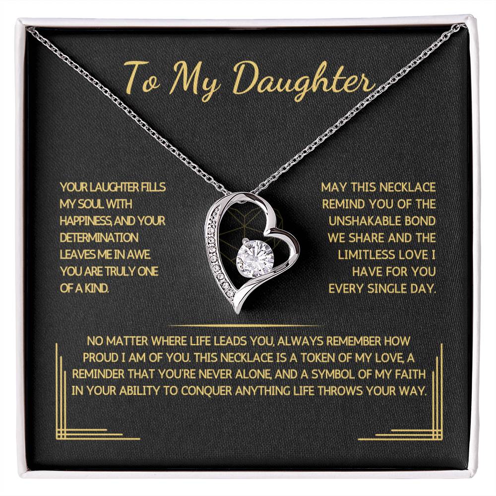 Eternelle Necklace - To My Daughter - From Dad - WSDF202