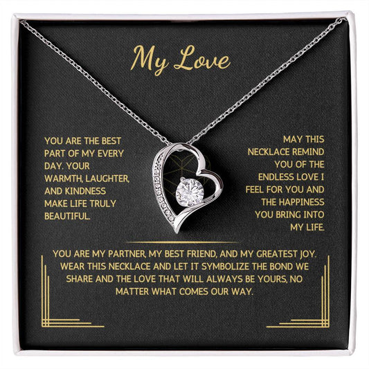 Eternelle Necklace - To My Wife- From Your Husband - WSWH226