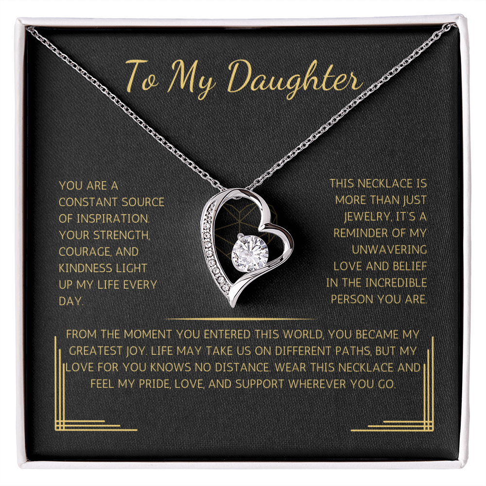 Eternelle Necklace - To My Daughter | Forever Love | DF302