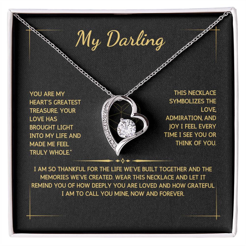 Eternelle Necklace - To My Darling - From Your Husband - WSWH218