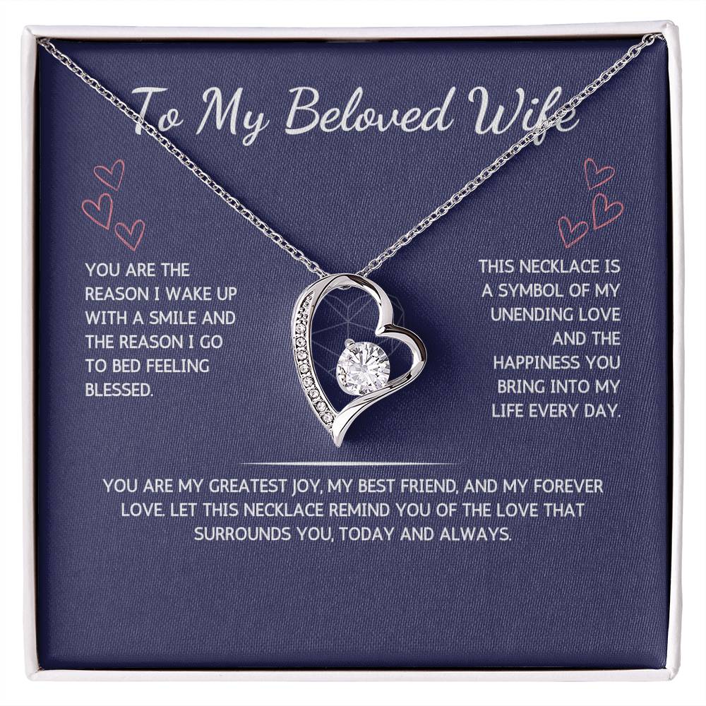 Eternelle Necklace - To My Beloved Wife - From Your Husband - WSWH209