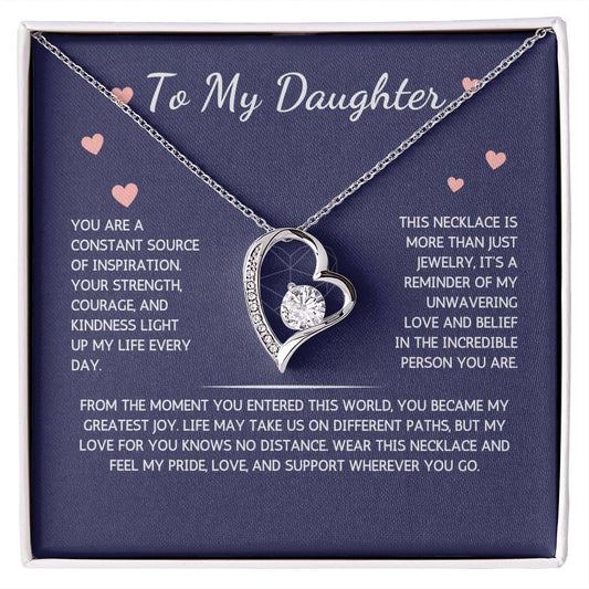 Eternelle Necklace - To My Daughter - From Dad - WSDF201