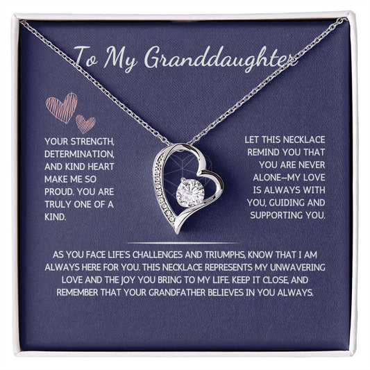 Eternelle Necklace - To My Granddaughter - From Grandfather - WSGDGF203