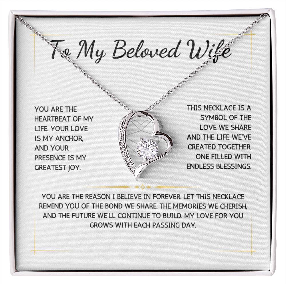 Eternelle Necklace - To My Wife - From Your Husband - WSWH222