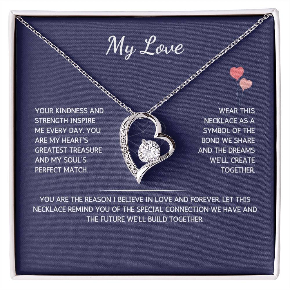 Eternelle Necklace - To My Girlfriend - From Your Boyfriend - WSGF204