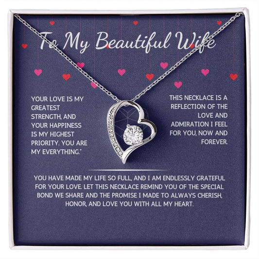 Eternelle Necklace - To My Wife- From Your Husband - WSWH227