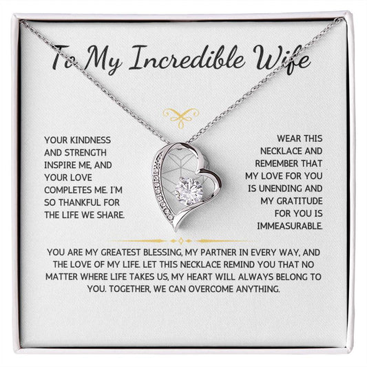 Eternelle Necklace - To My - From Your Husband - WSWH224