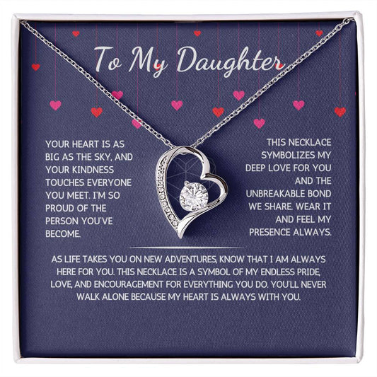 Eternelle Necklace - To My Daughter - From Dad - WSDF207