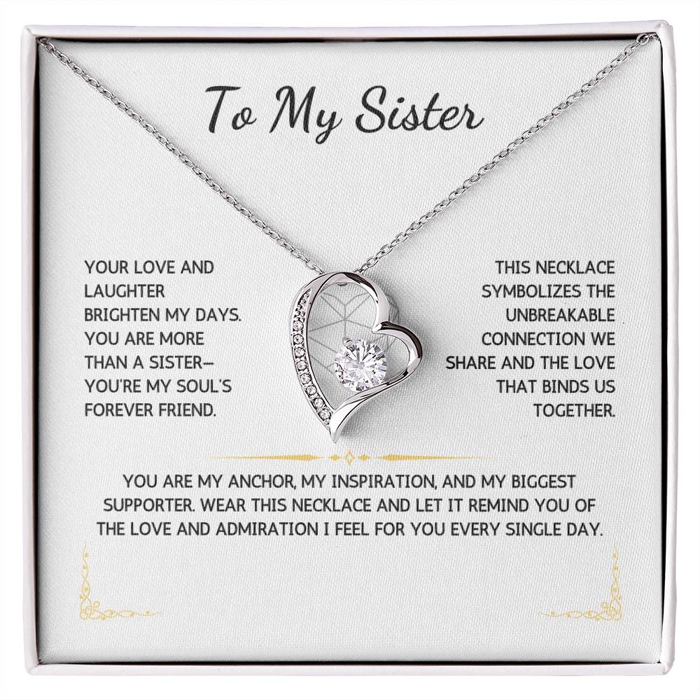 Eternelle Necklace - To My Sister - WSSIS205