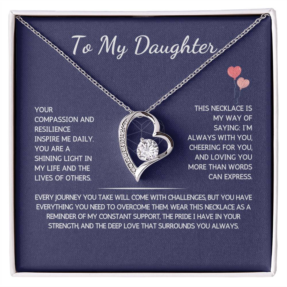 Eternelle Necklace - To My Daughter - From Dad - WSDF204