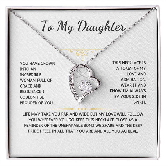 Eternelle Necklace - To My Daughter - From Mom - WSDM203