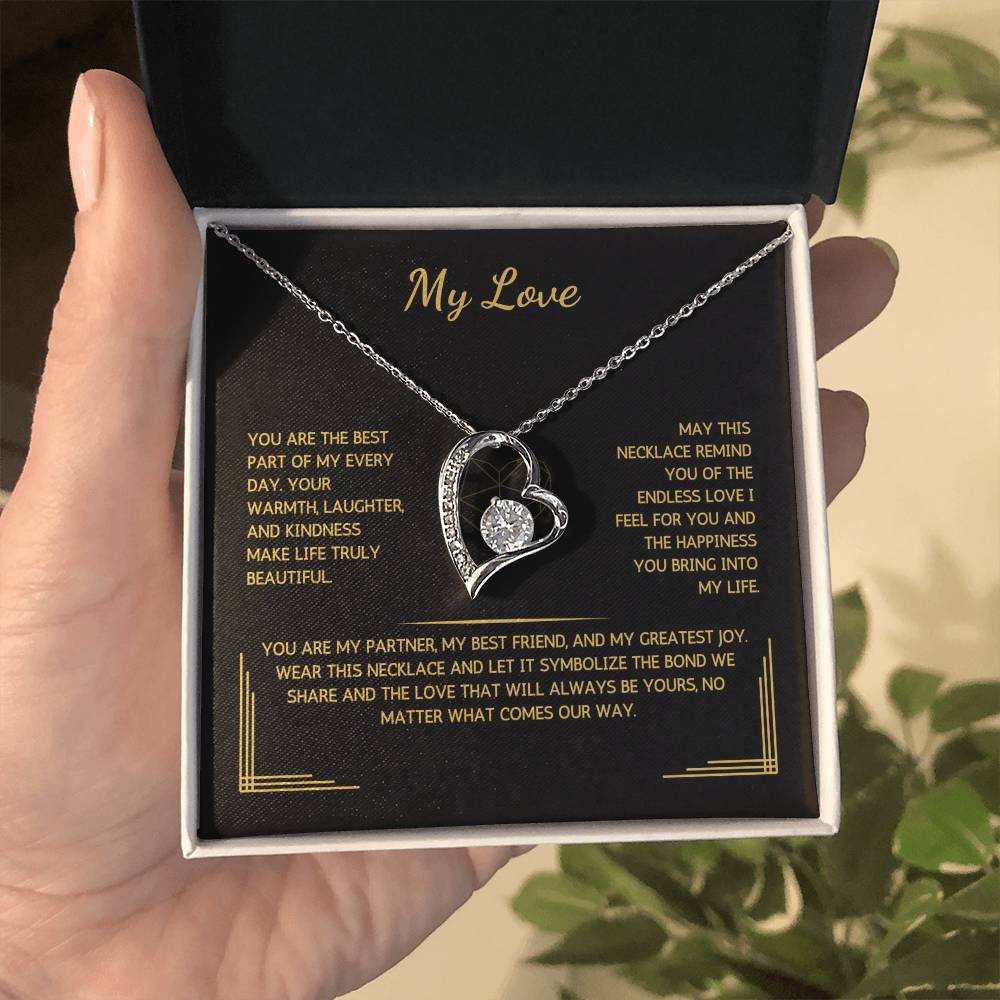 Eternelle Necklace - To My Wife - From Your Husband - WSWH226