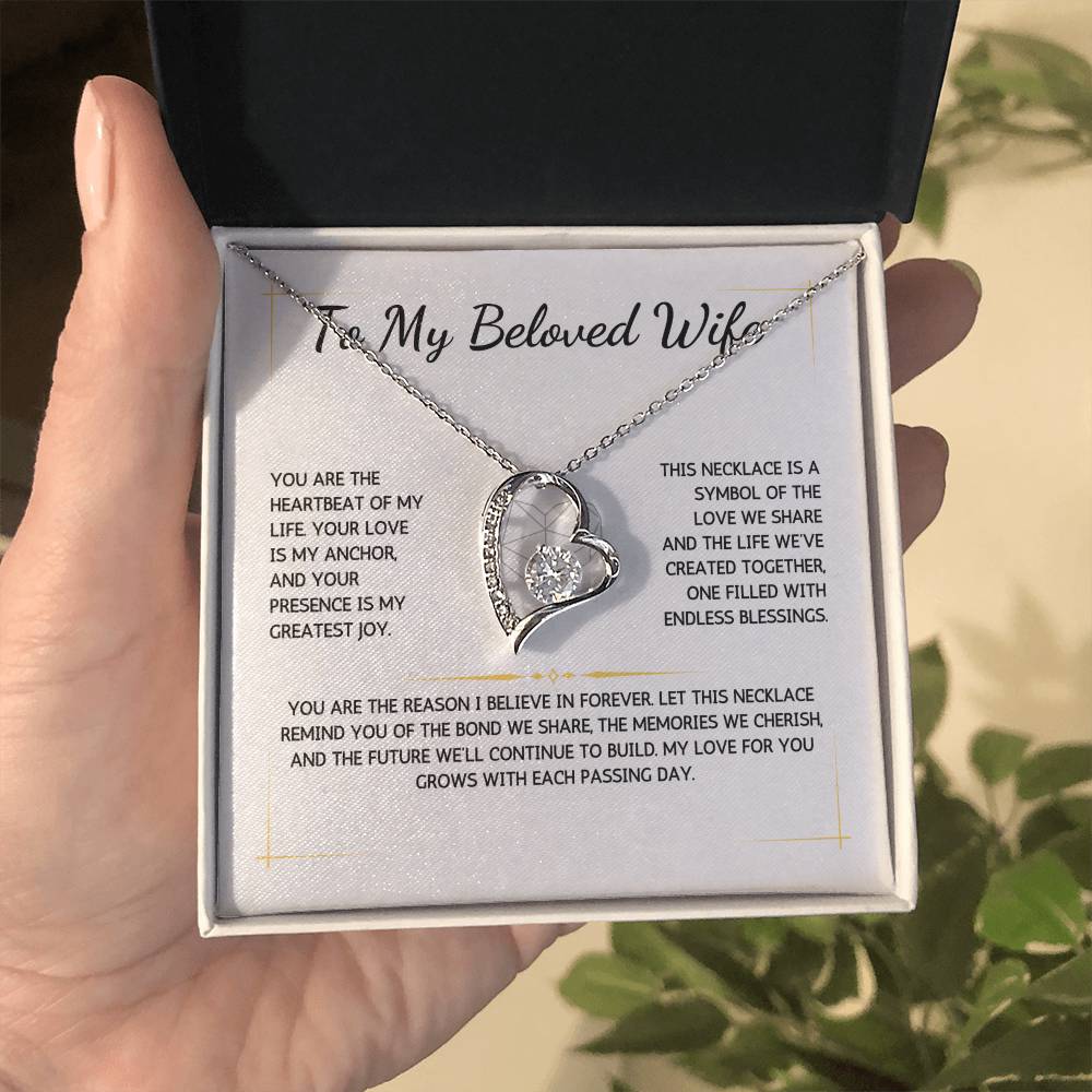 Eternelle Necklace - To My Wife - From Your Husband - WSWH222