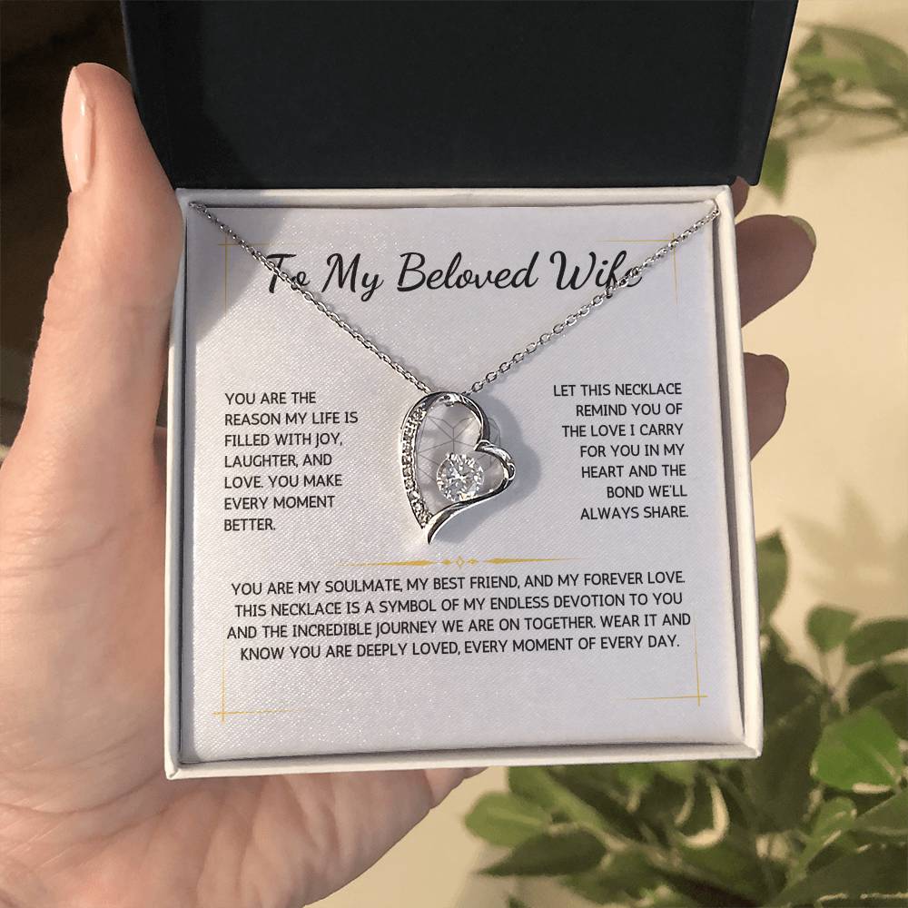 Eternelle Necklace - To My Wife - From Your Husband - WSWH230