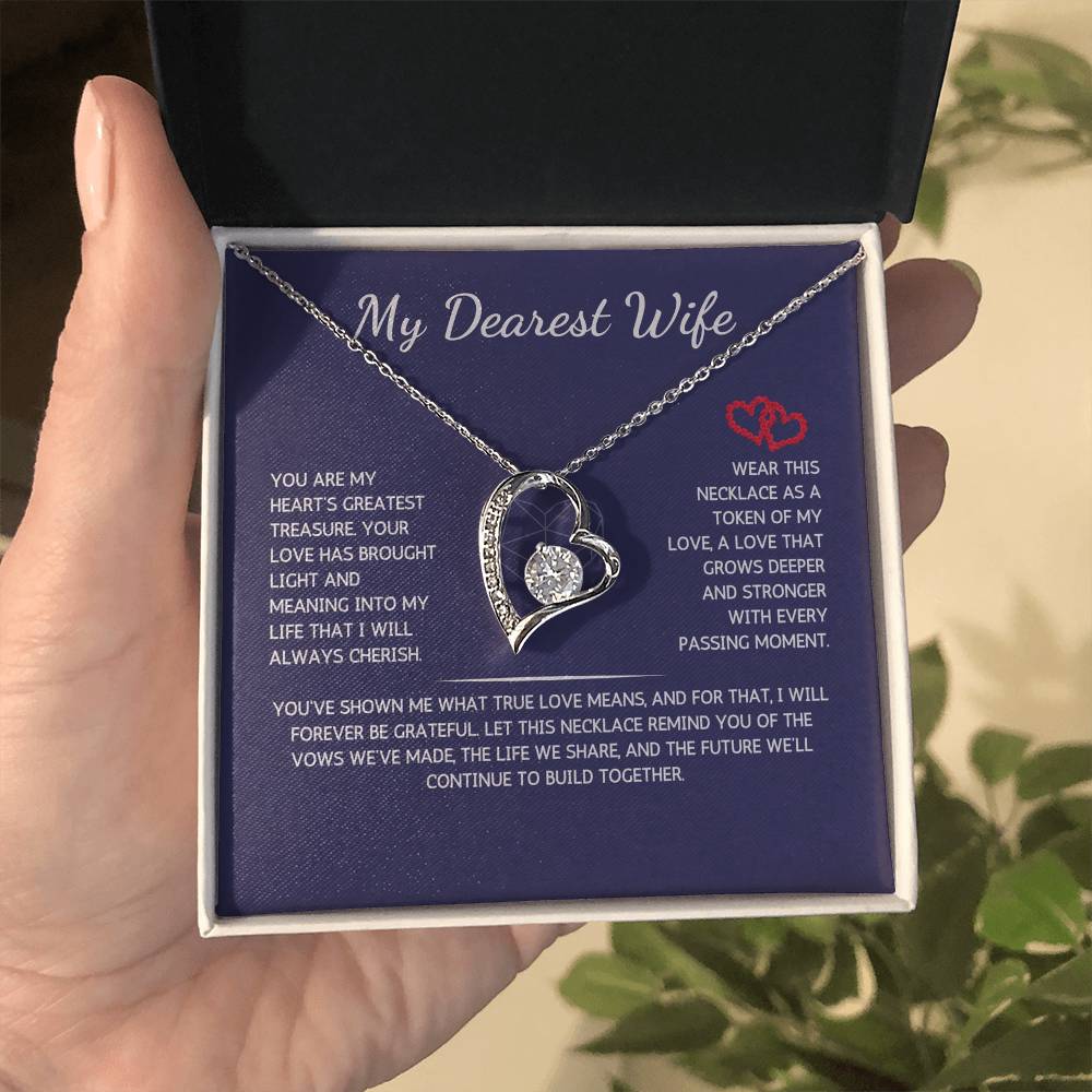 Eternelle Necklace - To My Wife - From Your Husband - WSWH228