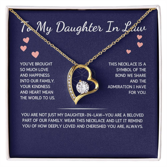 Eternelle Necklace - To My Daughter In Law - WSSDIL201