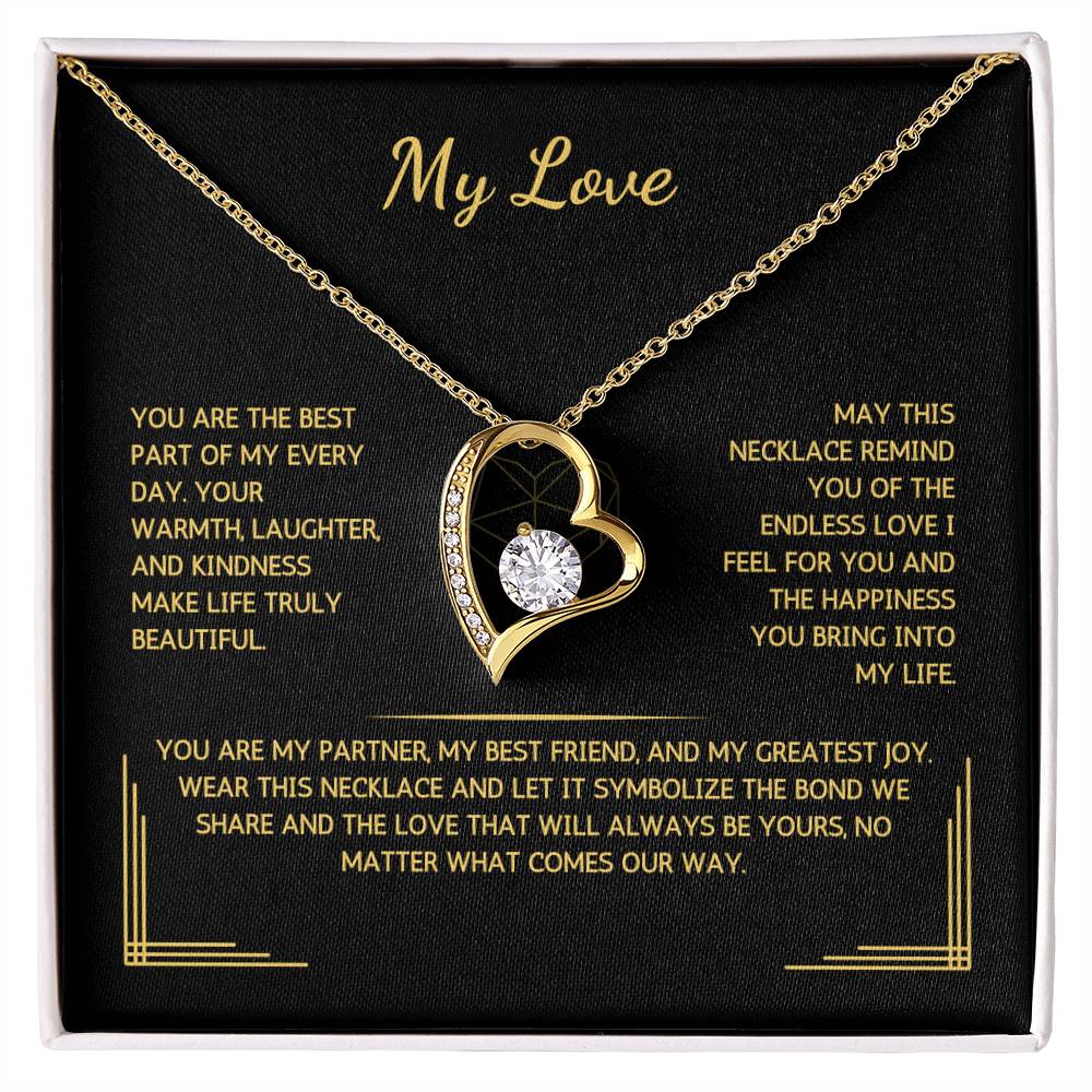 Eternelle Necklace - To My Wife - From Your Husband - WSWH226