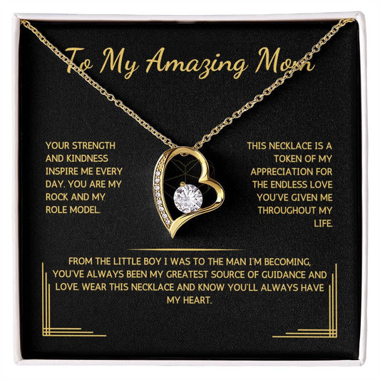 Eternelle Necklace - To My Mom - From Your Son - WSMS202