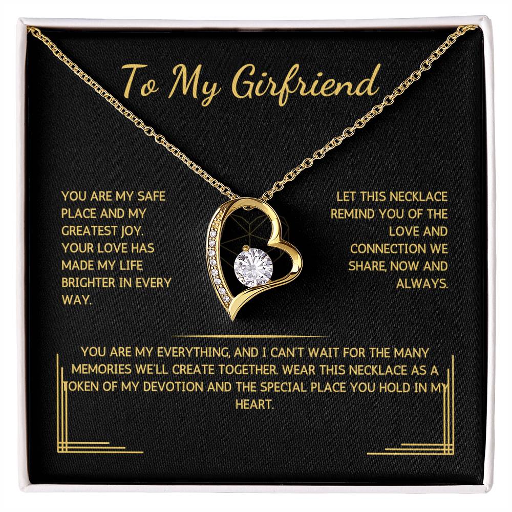 Eternelle Necklace - To My Girlfriend - From Your Boyfriend - WSGF202