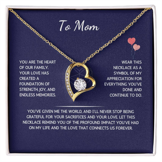 Eternelle Necklace - To My Mom - From Your Daughter - WSMD204