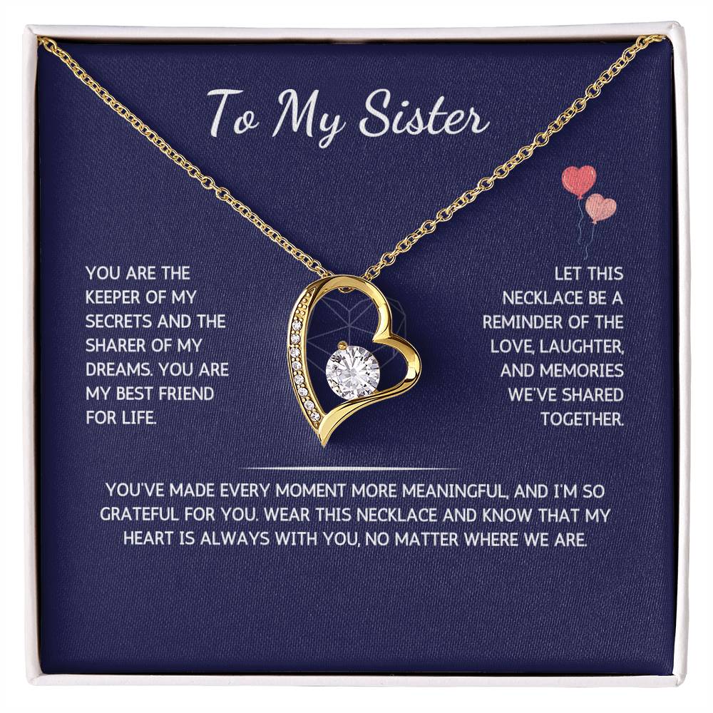 Eternelle Necklace - To My Sister - WSSIS204