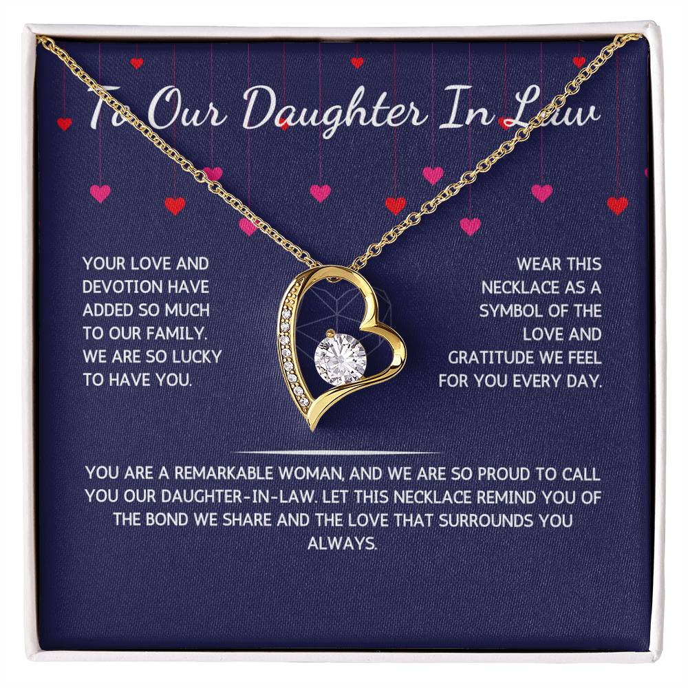 Eternelle Necklace - To Our Daughter In Law - WSODIL207