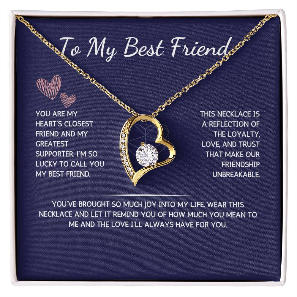 Eternelle Necklace - To My Best Friend - WSBF214