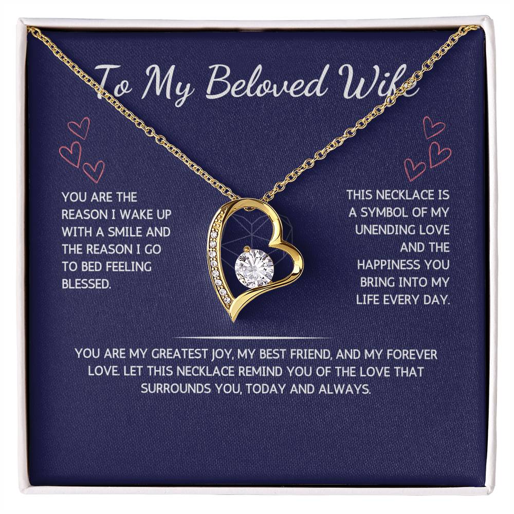 Eternelle Necklace - To My Beloved Wife - From Your Husband - WSWH209