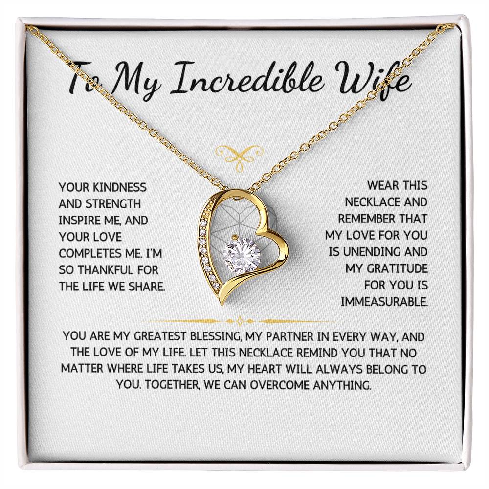 Eternelle Necklace - To My - From Your Husband - WSWH224