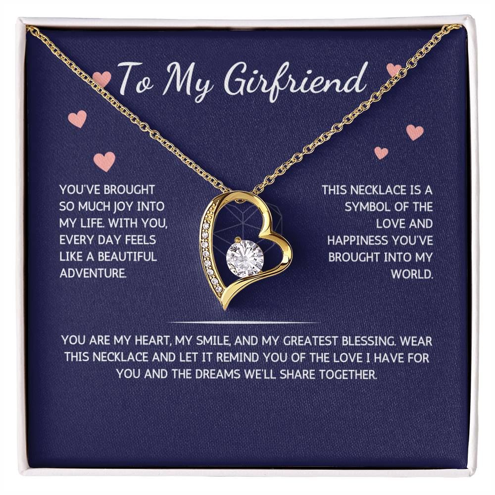 Eternelle Necklace - To My Girlfriend - From Your Boyfriend - WSGF201