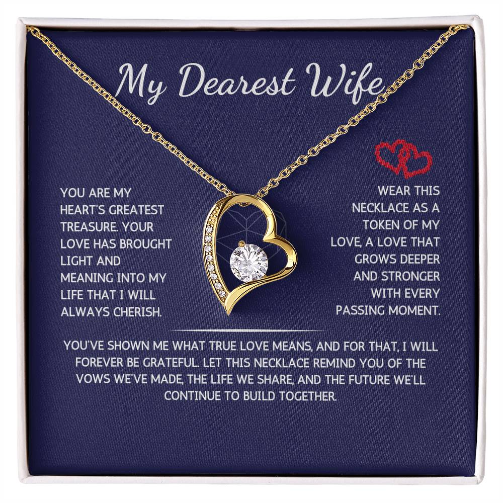 Eternelle Necklace - To My Wife - From Your Husband - WSWH228