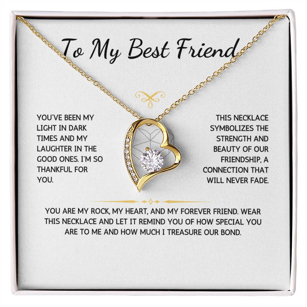 Eternelle Necklace - To My Best Friend - WSBF212