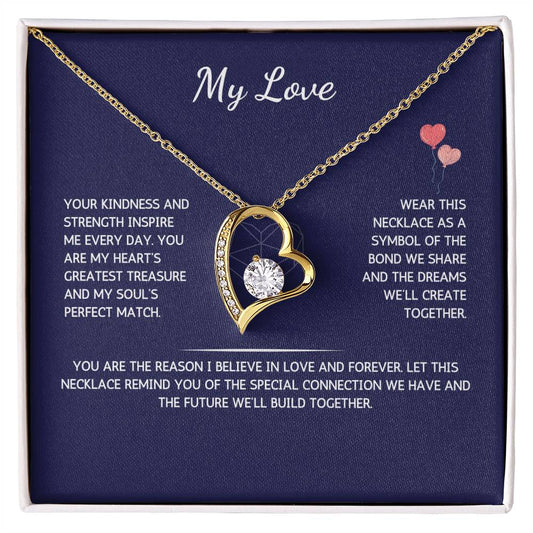 Eternelle Necklace - To My Girlfriend - From Your Boyfriend - WSGF204