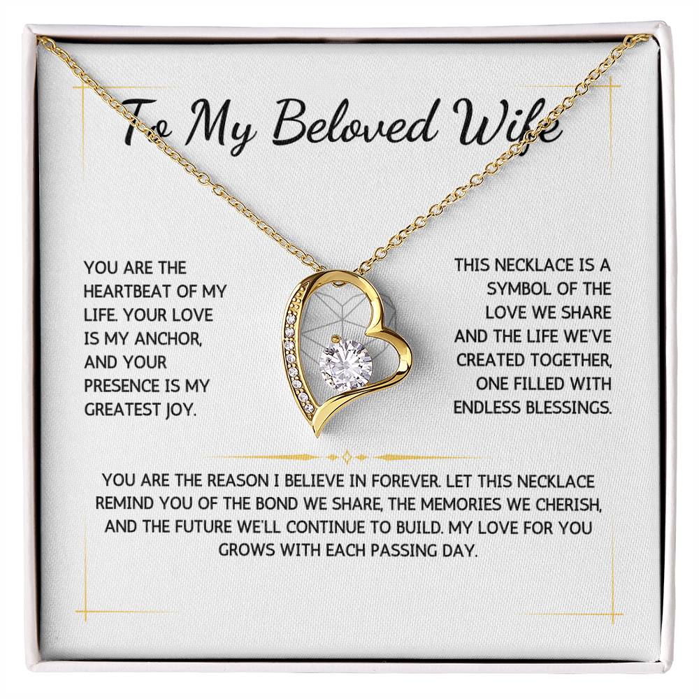 Eternelle Necklace - To My Wife - From Your Husband - WSWH222