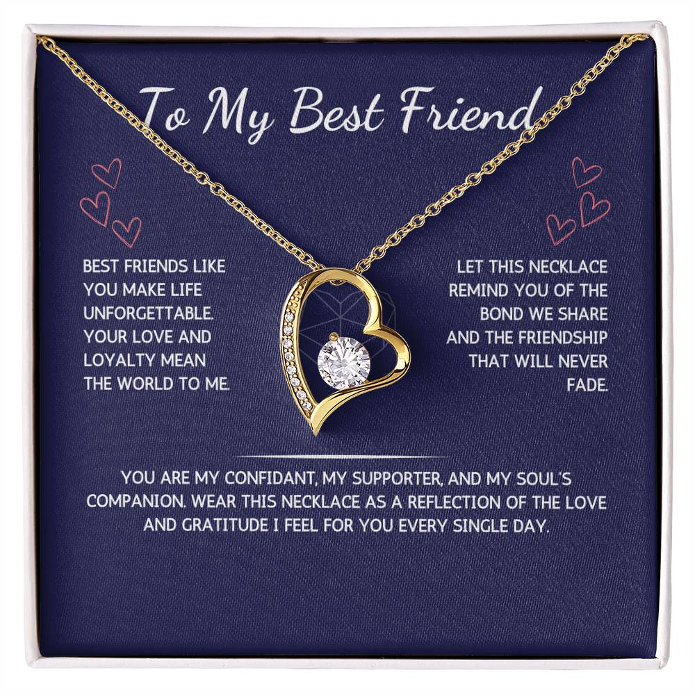 Eternelle Necklace - To My Best Friend - WSBF211