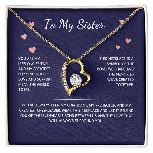 Eternelle Necklace - To My Sister - WSSIS201