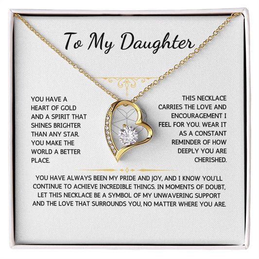 Eternelle Necklace - To My Daughter - From Dad - WSDF203