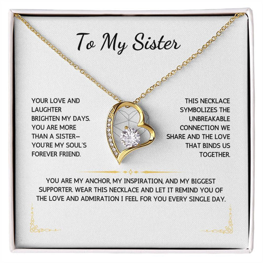 Eternelle Necklace - To My Sister - WSSIS205