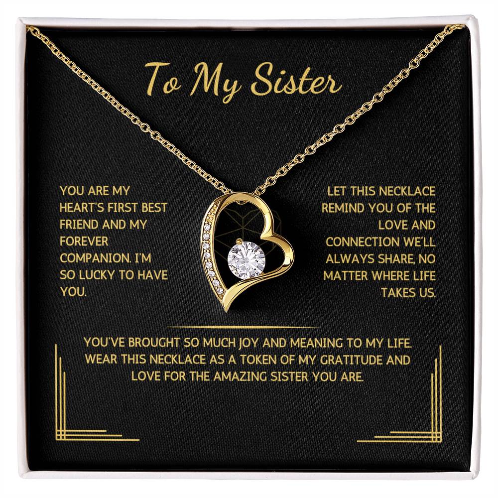 Eternelle Necklace - To My Sister - WSSIS202