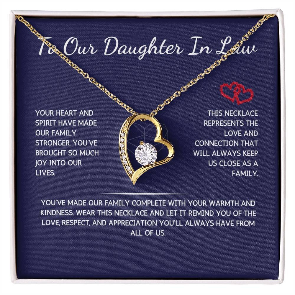 Eternelle Necklace - To Our Daughter In Law - WSODIL208