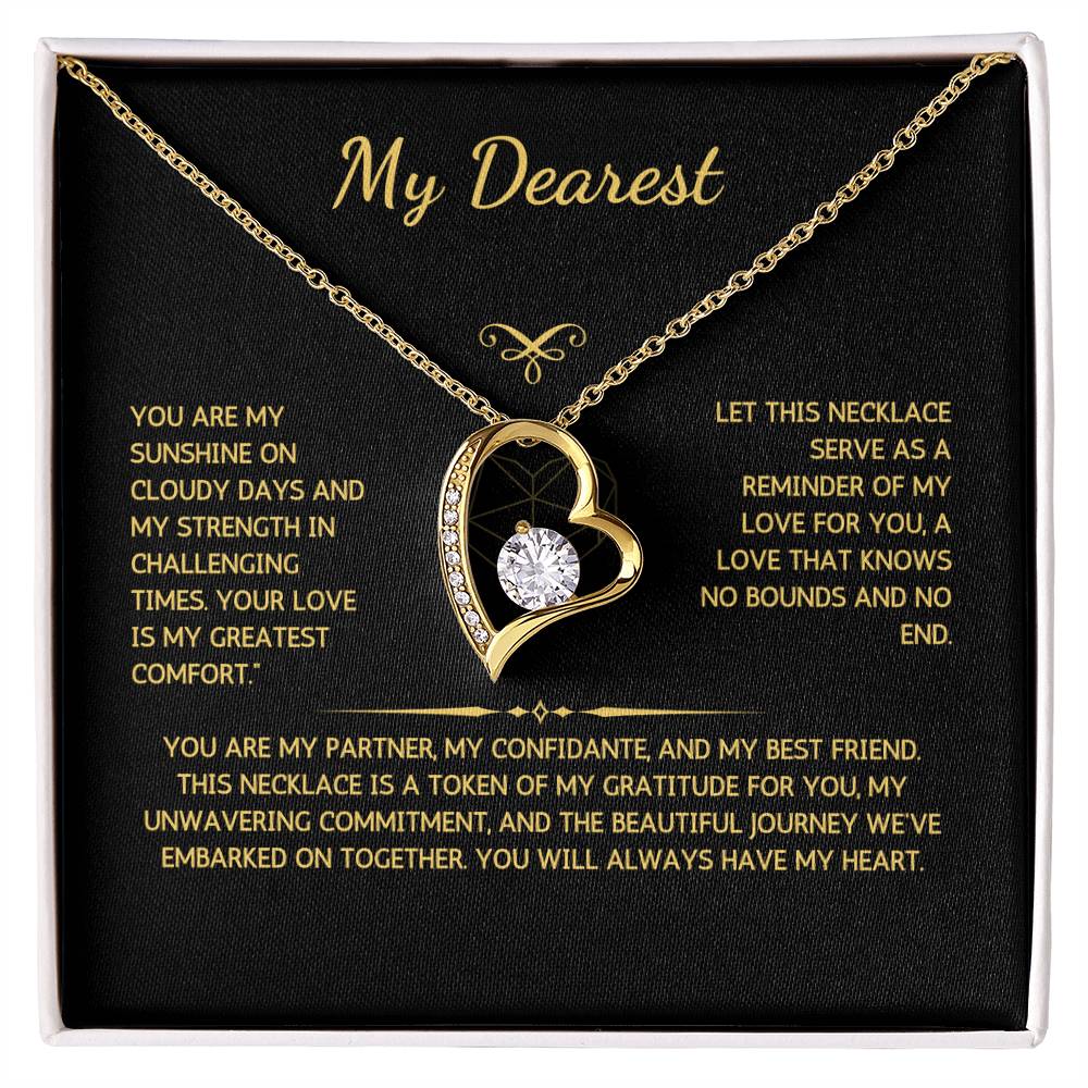 Eternelle Necklace - To My Wife - From Your Husband - WSWH221