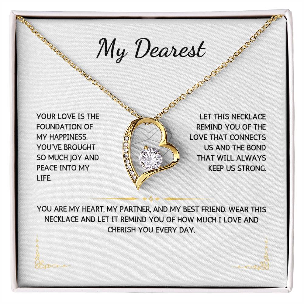 Eternelle Necklace - To My Girlfriend - From Your Boyfriend - WSGF205