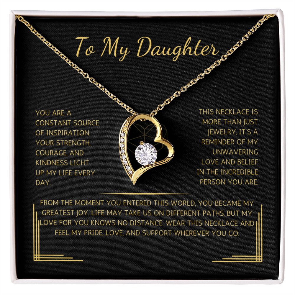 Eternelle Necklace - To My Daughter | Forever Love | DF302